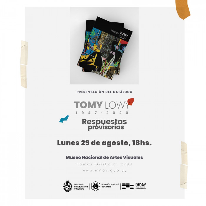  - Presentación del catálogo: Respuestas provisorias - Tomy Lowy (1947-2020) - Museo Nacional de Artes Visuales