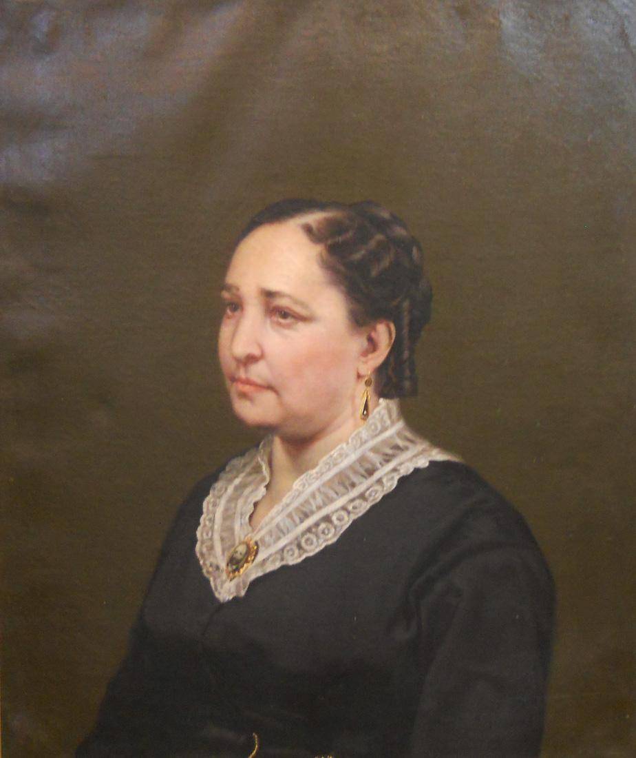 Retrato (Sra. de Mauricio Blanes), c.1870