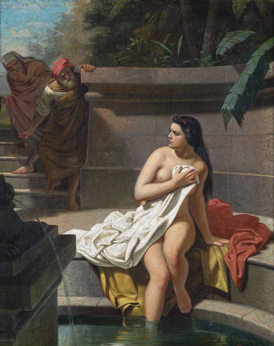 La casta Susana (boceto), c.1862