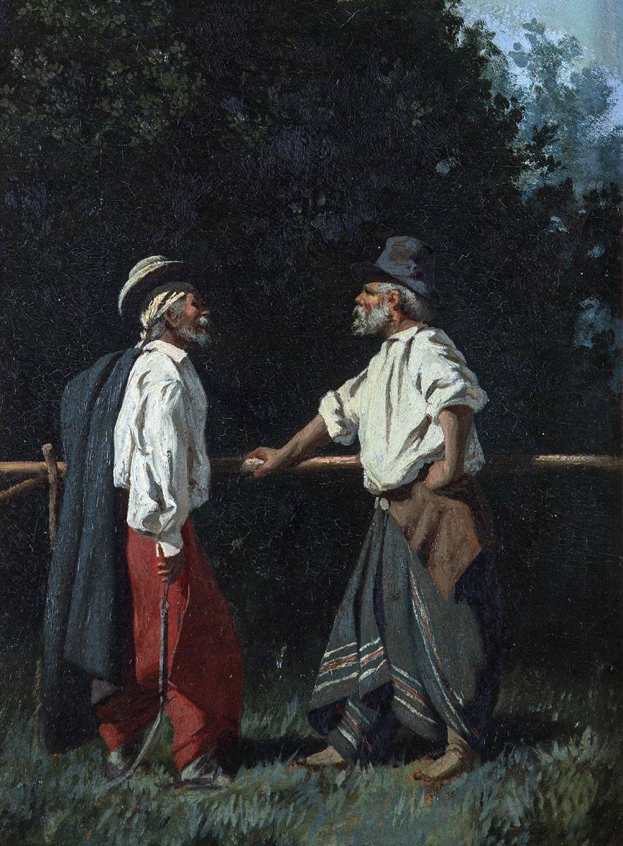 Los dos chiripás, c.1881