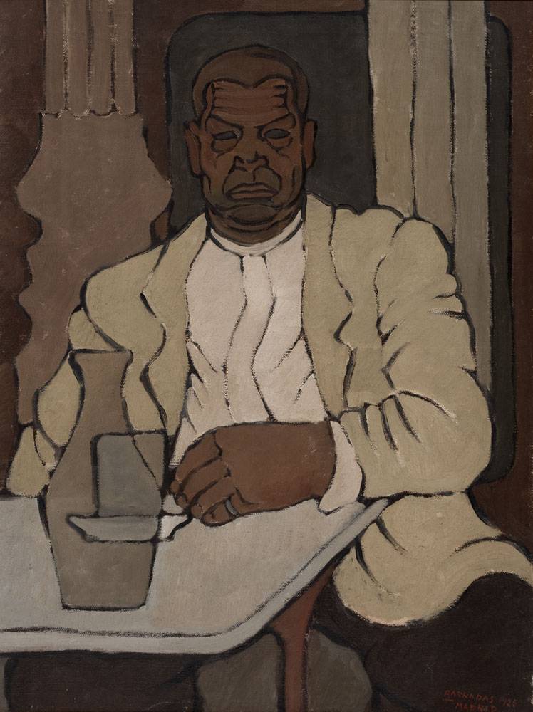 Hombre en el café, 1925