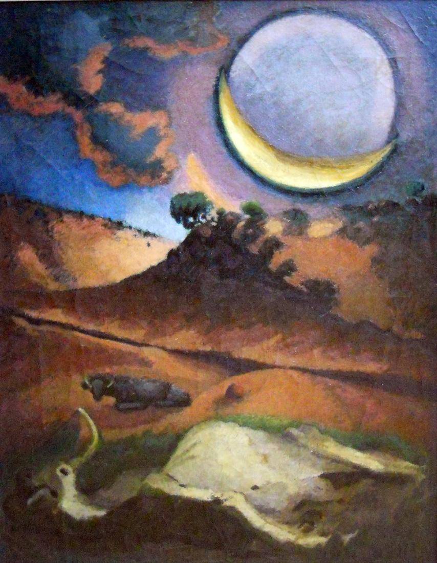 Luna y osamenta, c.1933-35