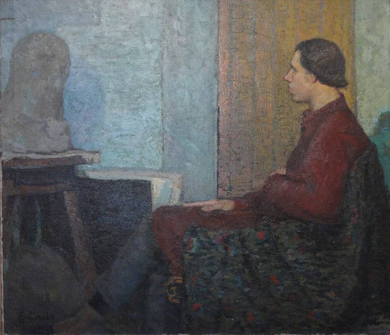 Retrato del escultor Luis Falcini, 1916