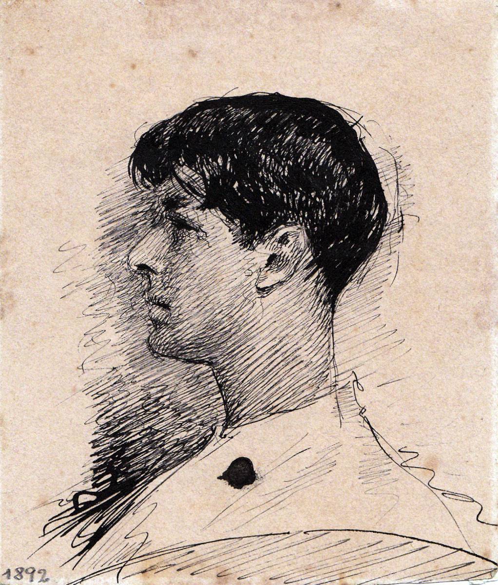 Autorretrato, 1893
