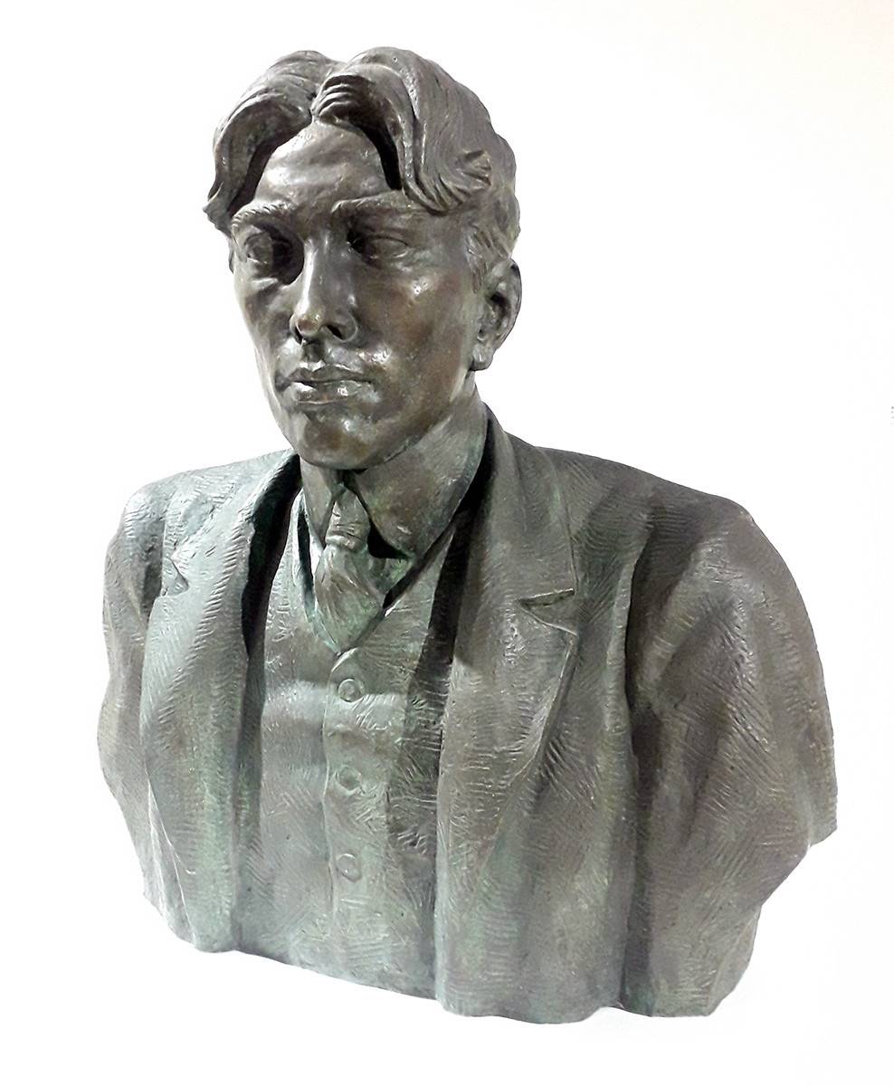Busto del escritor Florencio Sánchez, 1956