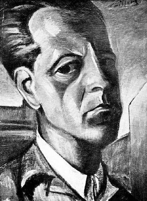 Autorretrato, c.1946. José Cziffery (1902-1962). Óleo sobre tela.  72 x 52 cm. Nº inv. 2367.
