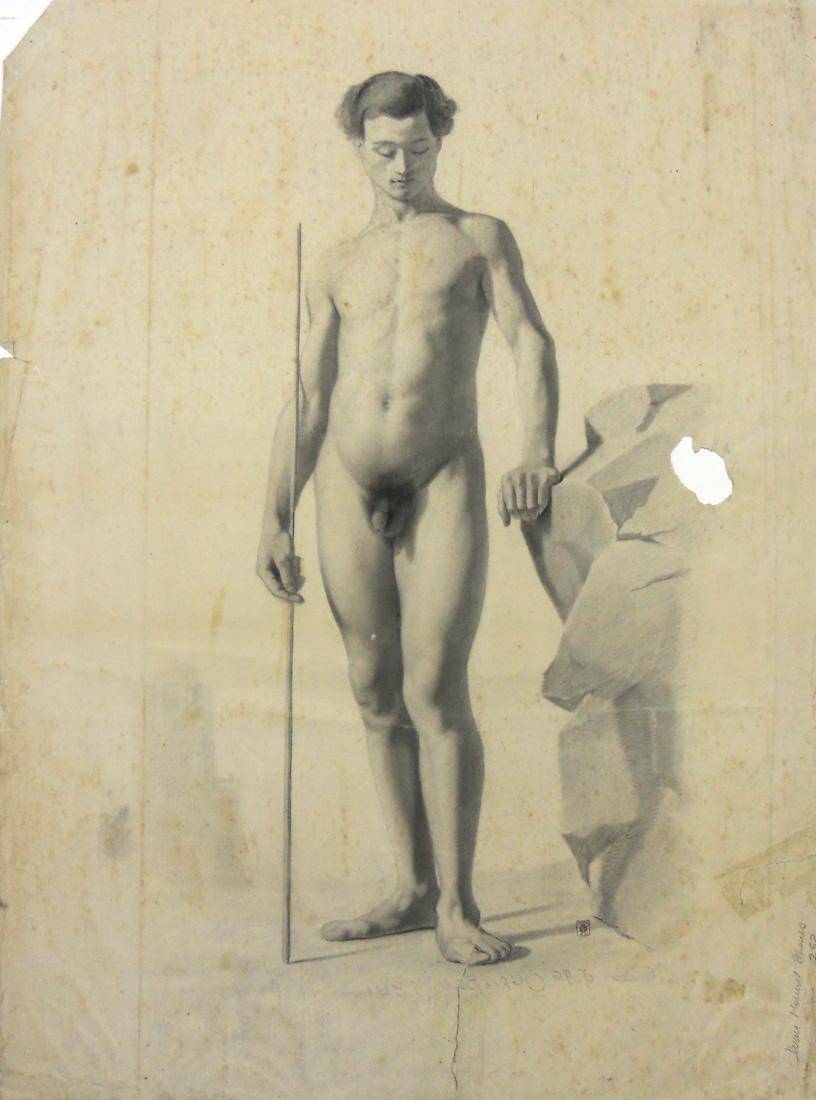 Academia - desnudo, 1862