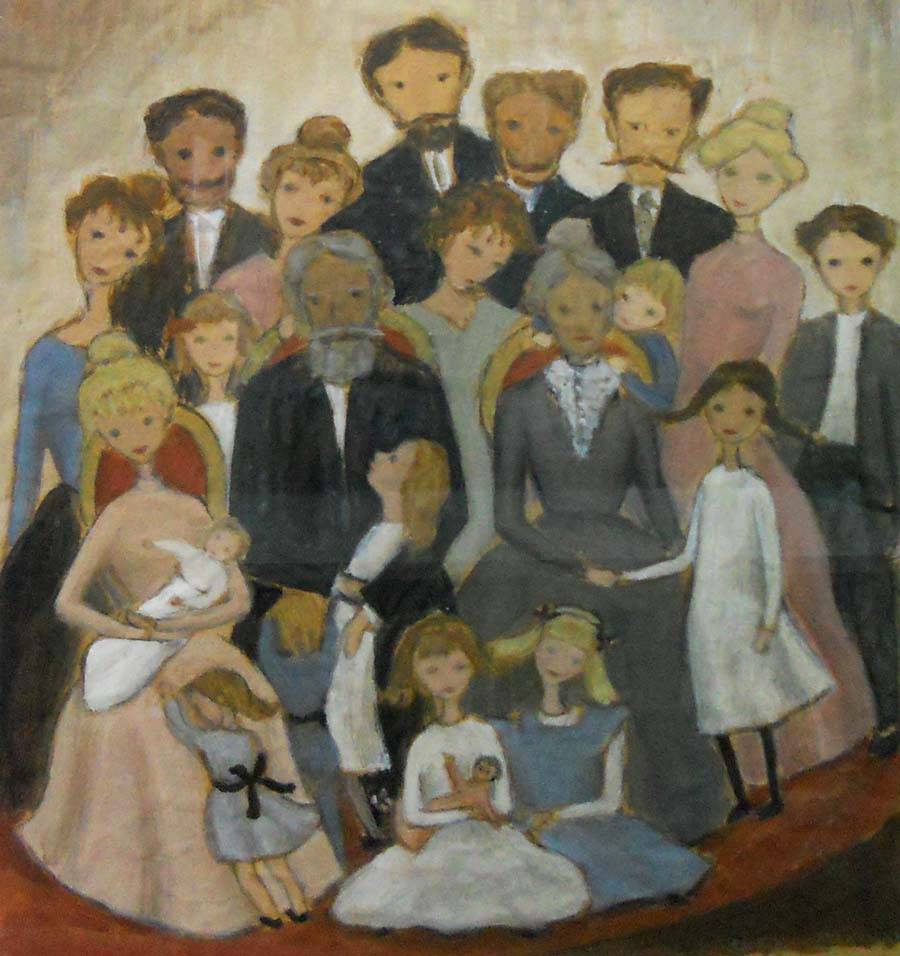 Retrato de familia, 1952