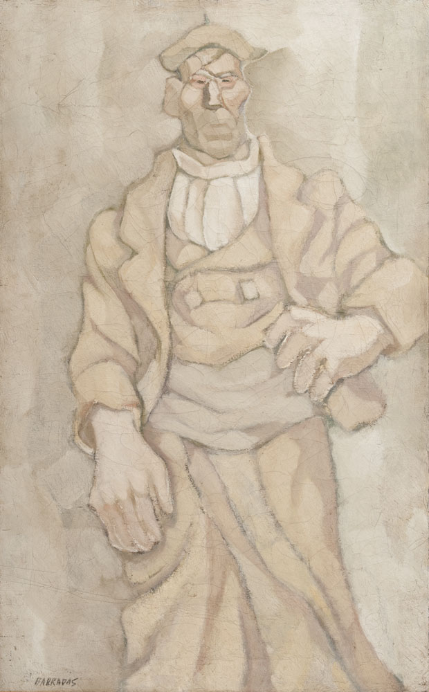 Molinero aragonés, 1924. Rafael Barradas (1890-1929). Óleo sobre tela.  117 x 75 cm. Nº inv. 3103.