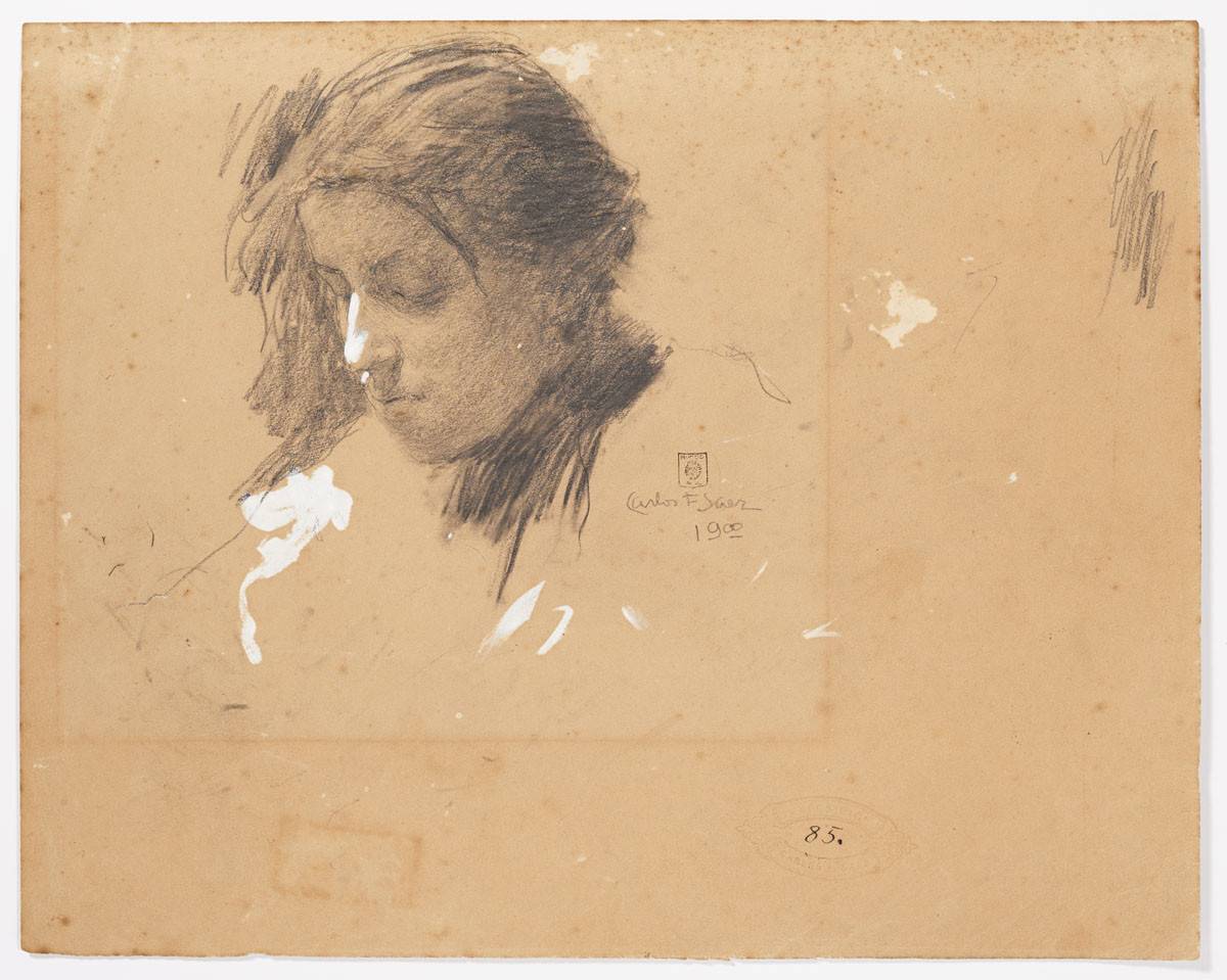 Retrato de María Luisa Sáez, 1900