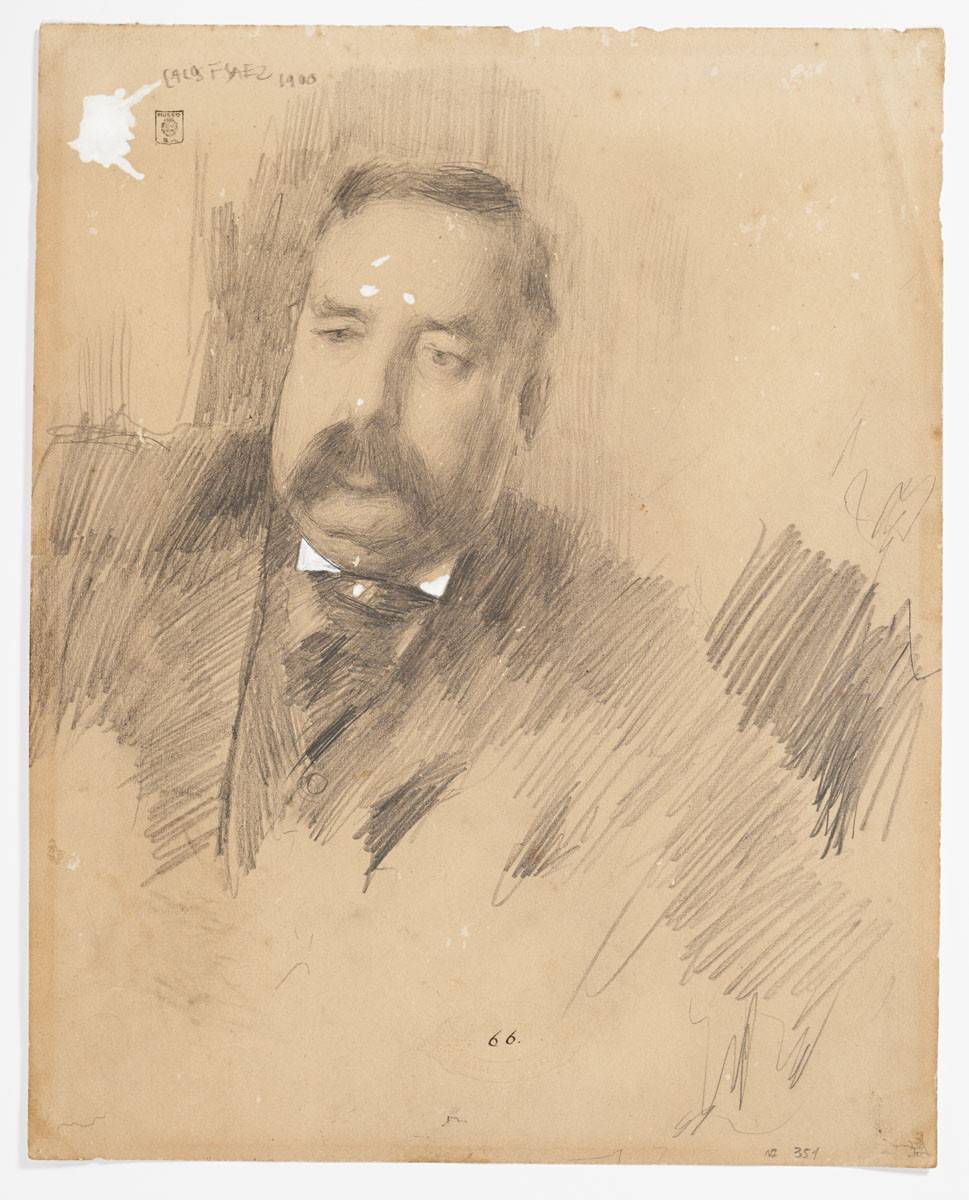 Retrato del padre , 1900