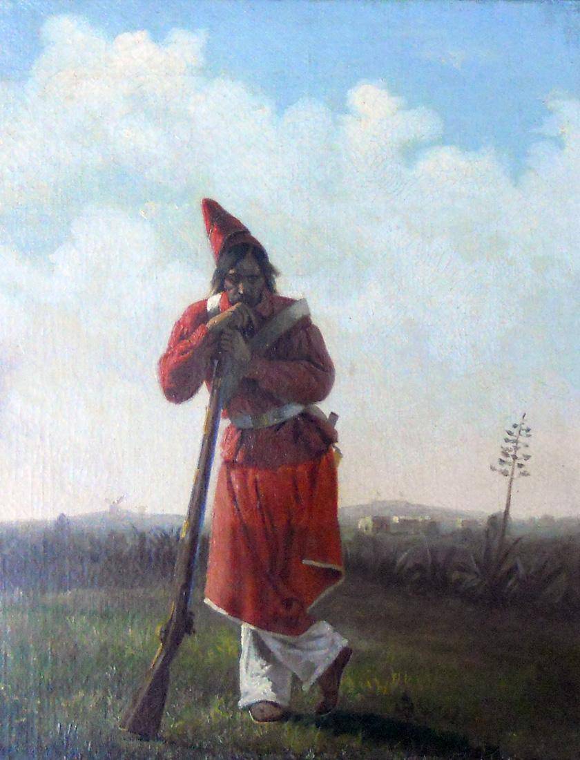 Soldado de línea del ejército sitiador, c.1850