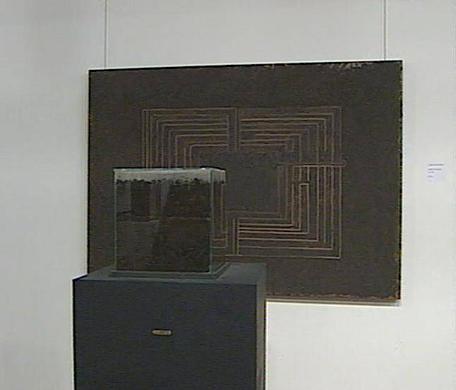 Fue, 2001. Alejandro Turell Lorenzo (1975). Técnica mixta - Escultura.  10,5 x 42,5 x 32,5 cm. Nº inv. 4811.