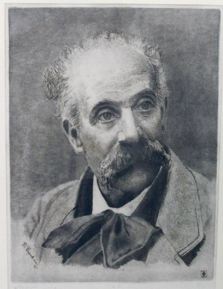 Retrato de Giovanni Fattori, 1895