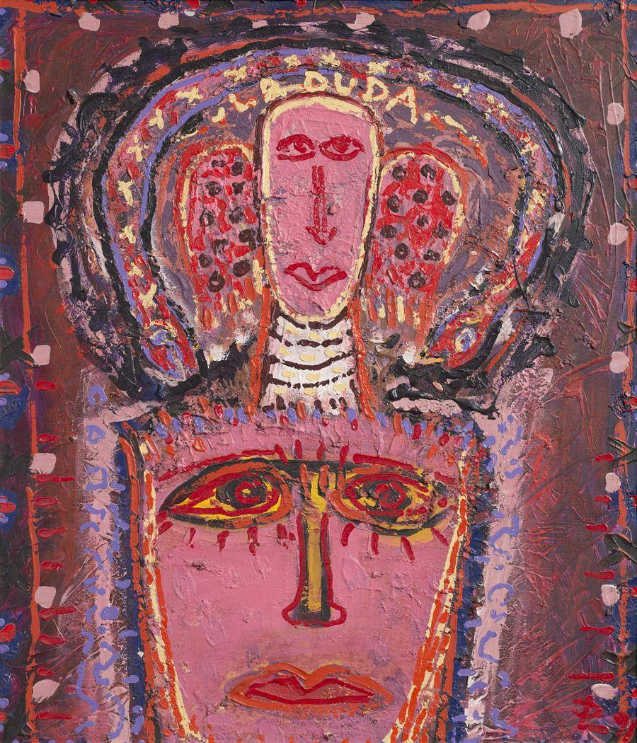 La Duda , 1991. Lacy Duarte (1937-2015). Óleo sobre tela.  81 x 70 cm. Nº inv. 5109.