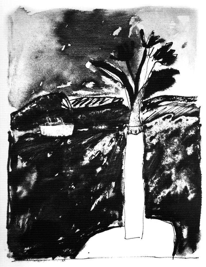 Florero, 2010. Joy Laville (1923-2018). Fotograbado sobre papel.  50 x 40 cm. Nº inv. 5166.