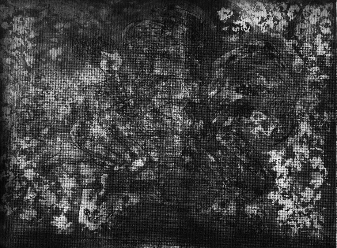 Sin título, 2010. Eloy Tarciso (1955). Aguatinta y aguafuerte sobre papel.  78 x 60 cm. Nº inv. 5177.