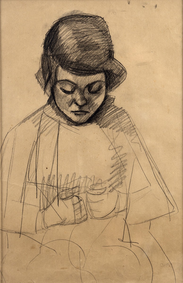 Sin título (torso de niña de frente), c.1926
