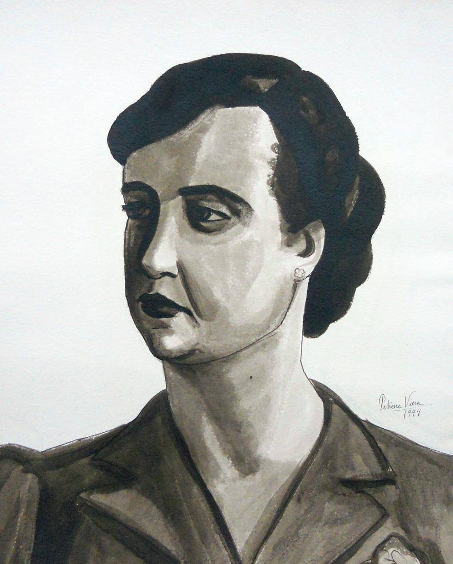 Sin título (retrato de señora), 1944