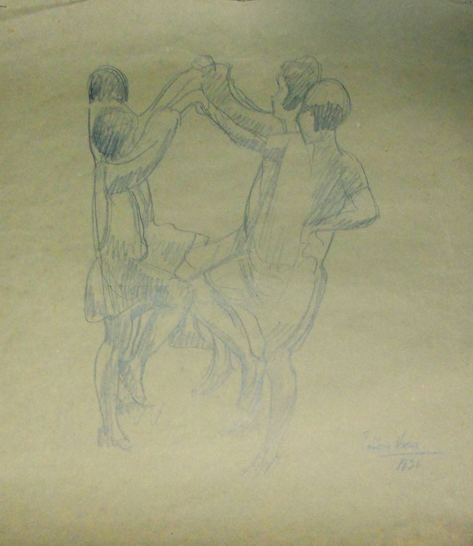 Sin Título (Niñas bailando), 1930