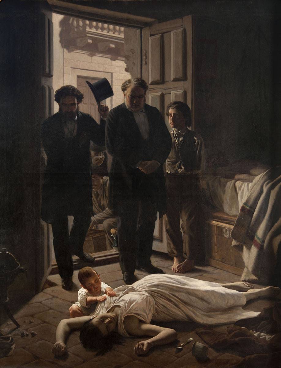 Un episodio de la fiebre amarilla en Buenos Aires, c.1871