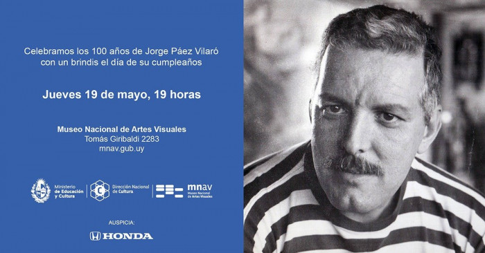  - Celebramos los 100 años de Jorge Páez Vilaró  - Museo Nacional de Artes Visuales