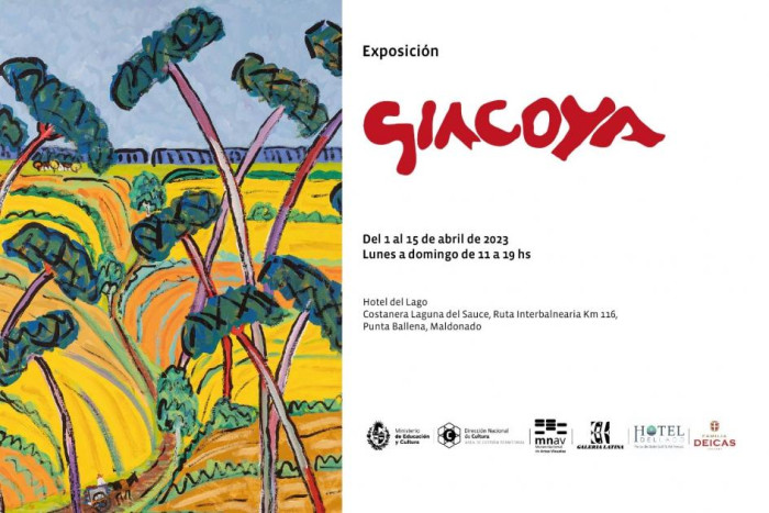 Apertura de la exposición Giacoya (Hotel del Lago - Maldonado)