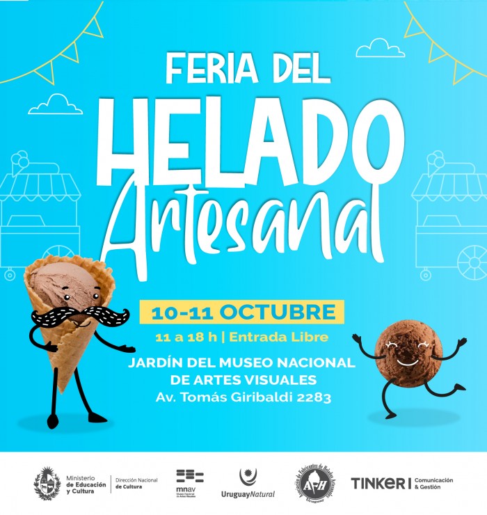  - Feria del helado artesanal - Museo Nacional de Artes Visuales