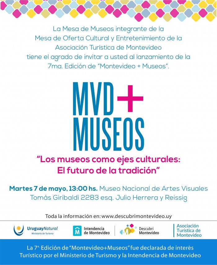  - Lanzamiento 7ta. edición de Montevideo  Museos. - Museo Nacional de Artes Visuales
