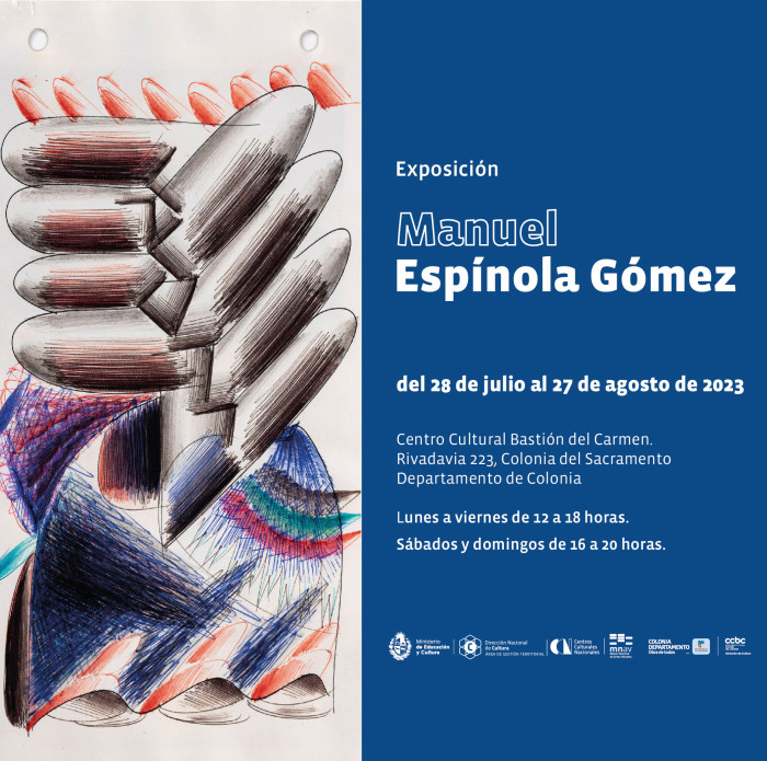 Inauguración de la exposición Exposición itinerante - Manuel Espínola Gómez  (Colonia del Sacramento)