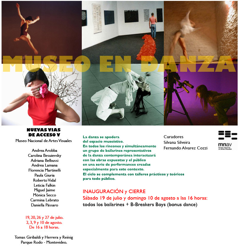  - Nuevas Vías de Acceso V - Museo en danza - Museo Nacional de Artes Visuales
