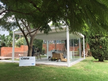  - Inauguración Pabellón de Cristal en el jardín del MNAV - Museo Nacional de Artes Visuales