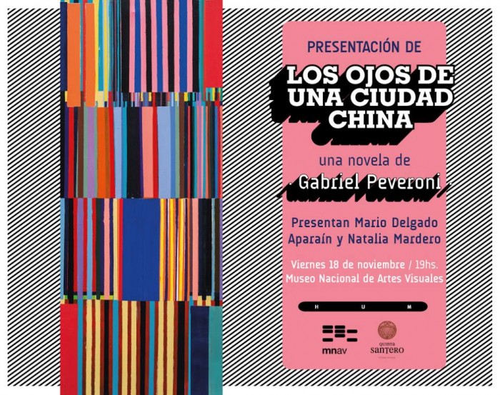  - Presentación de la novela "Los ojos de una ciudad China" de Gabriel Peveroni - Museo Nacional de Artes Visuales