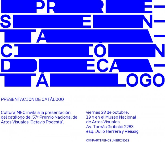  - Presentación del catálogo del 57º Premio Nacional de Artes Visuales - Octavio Podestá - Museo Nacional de Artes Visuales