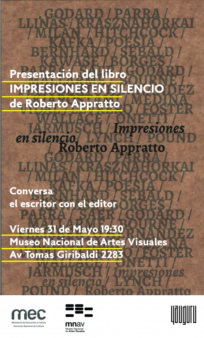  - Presentación del libro - Impresiones en silencio - Museo Nacional de Artes Visuales