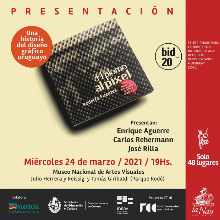  - Presentación del libro Del plomo al pixel, de Rodolfo Fuentes - Museo Nacional de Artes Visuales