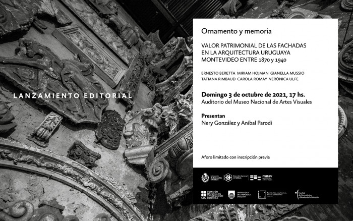  - Presentación del libro <i>Ornamento y memoria</i> - Museo Nacional de Artes Visuales