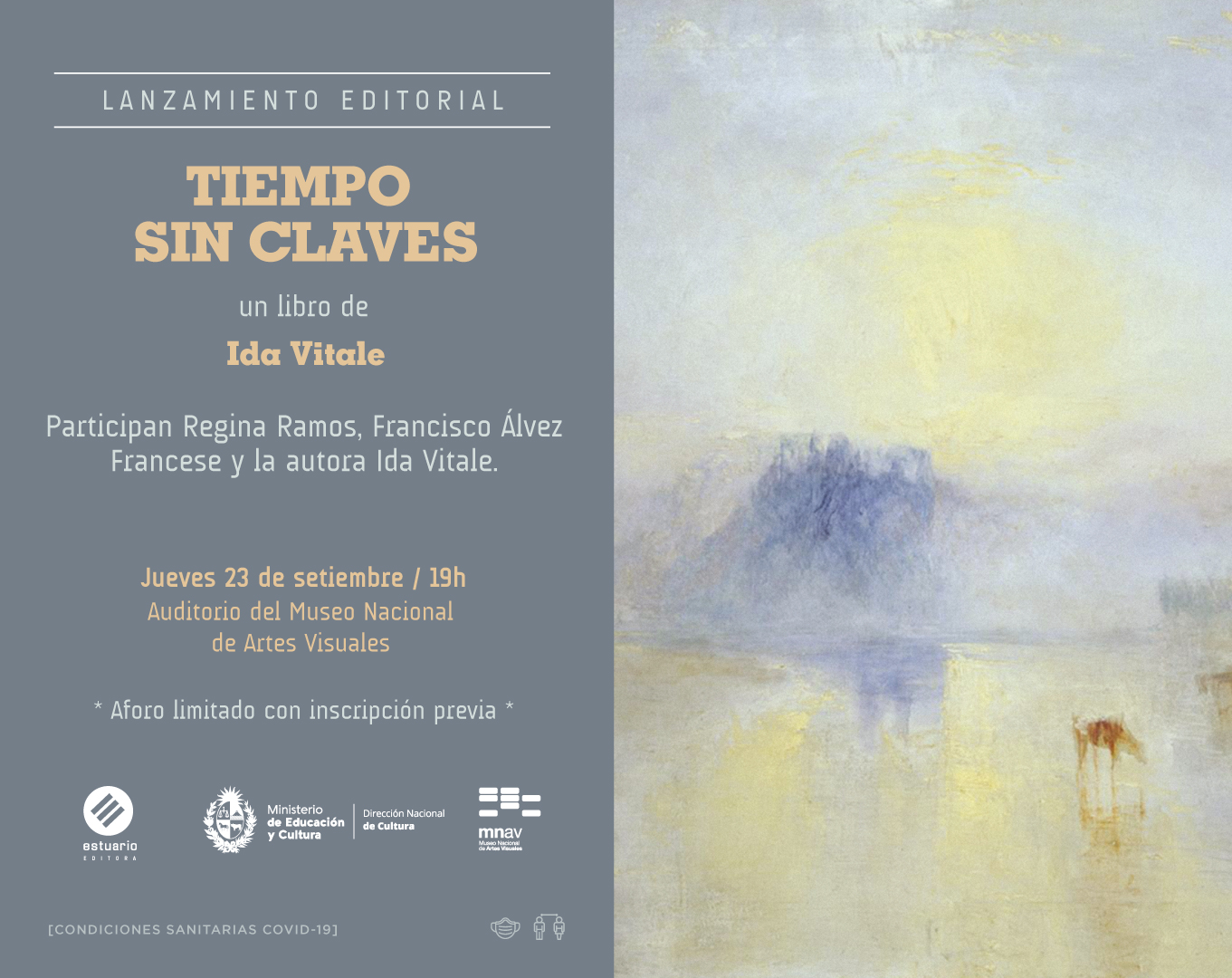 - Presentación del libro Tiempo sin claves de Ida Vitale - Museo Nacional de Artes Visuales