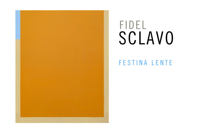 Inauguración de la exposición Fidel Sclavo - Festina lente
