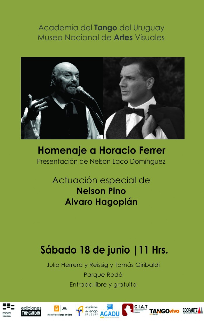  - Tango en el Museo - Homenaje a Horacio Ferrer - Museo Nacional de Artes Visuales