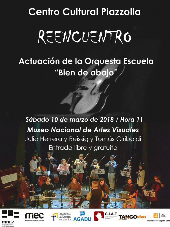  - Tango en el Museo - Orquesta Escuela "Bien de abajo" - Museo Nacional de Artes Visuales