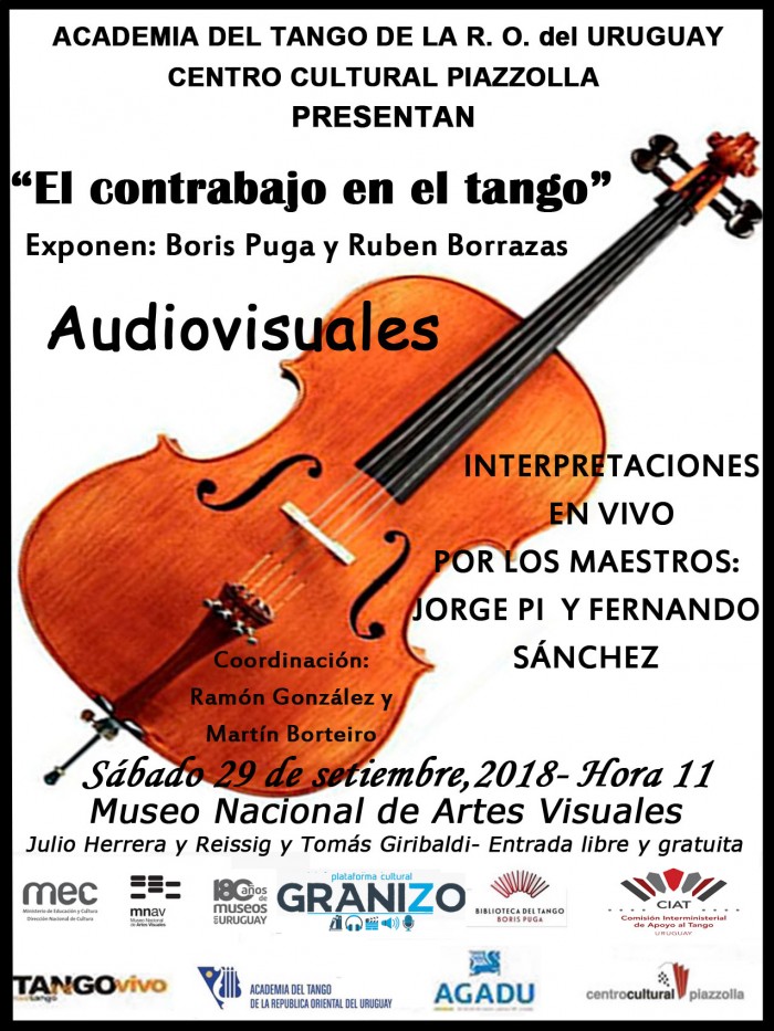  - Tango en el Museo - El contrabajo en el tango. - Museo Nacional de Artes Visuales