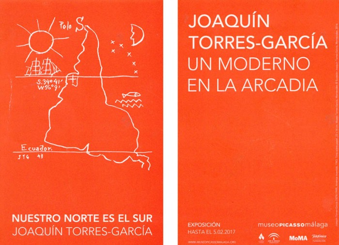 Invitación - Joaquín Torres-García: un moderno en la Arcadia - Museo Picasso Málaga - Museo Nacional de Artes Visuales