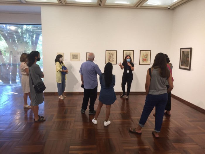  - Visitas guiadas a las exposiciones de Amalia Nieto, Antonio Pezzino y Mario Arroyo - Museo Nacional de Artes Visuales