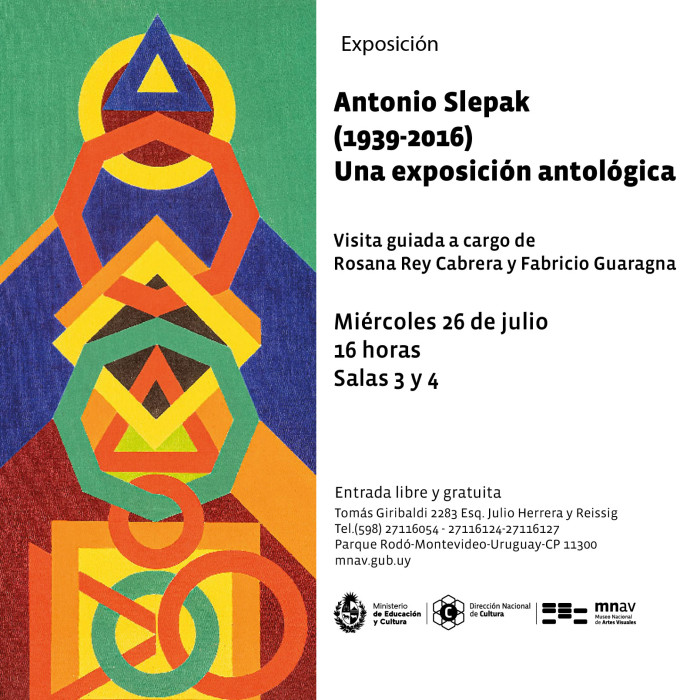 Visita guiada por la exposición "Antonio Slepak (1939-2016) Una exposición antológica