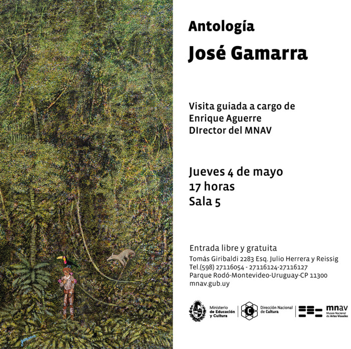 Visita guiada por la exposición - Antología - José Gamarra