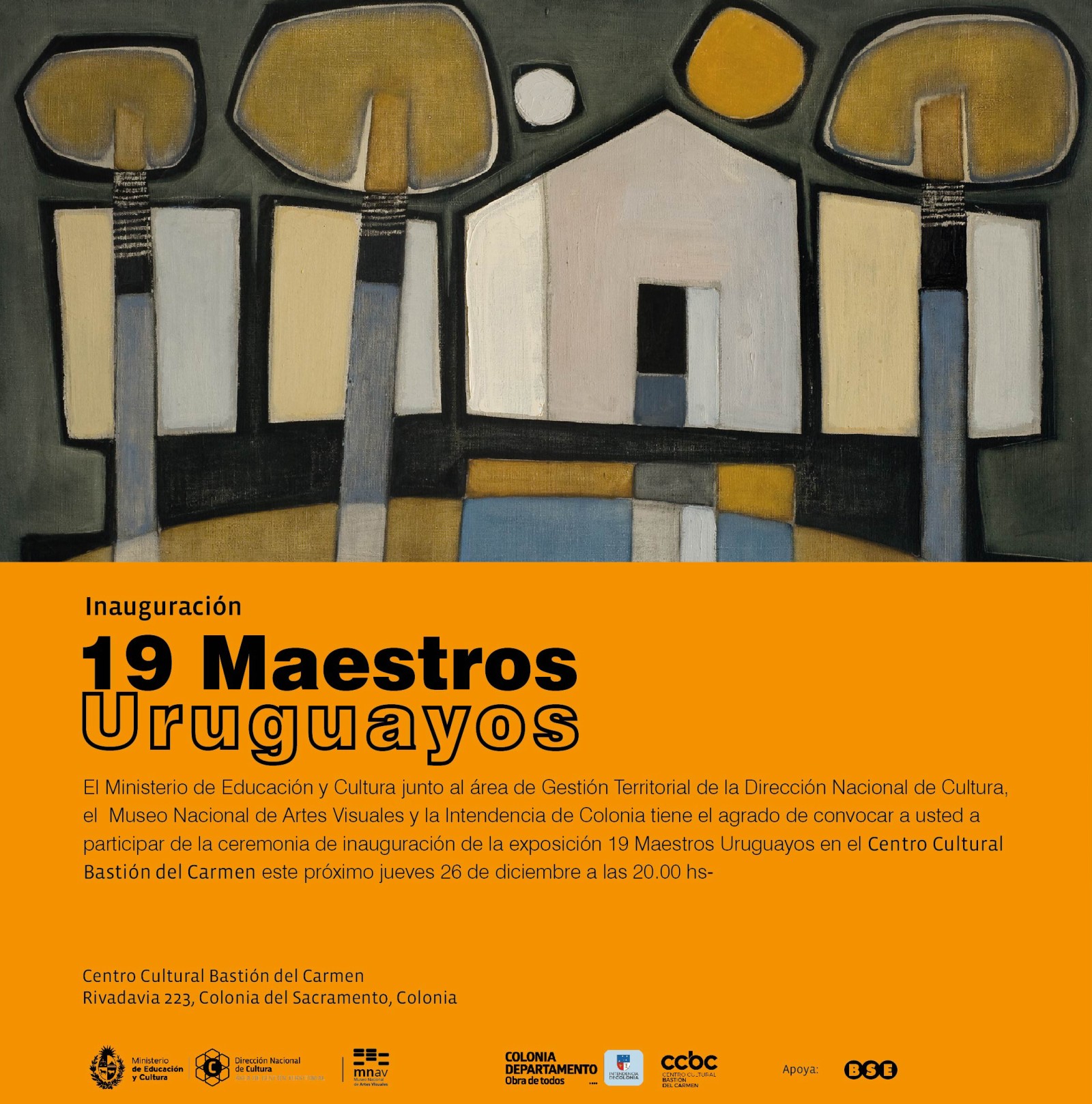 Invitacin - Museo Nacional de Artes Visuales