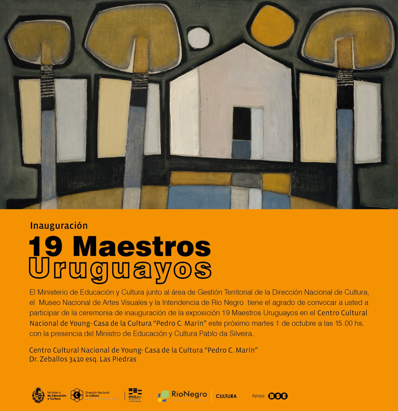 Invitación - Museo Nacional de Artes Visuales