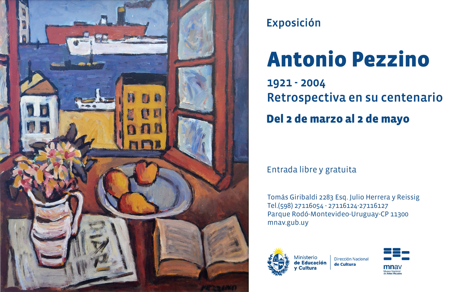 Invitacin - Museo Nacional de Artes Visuales