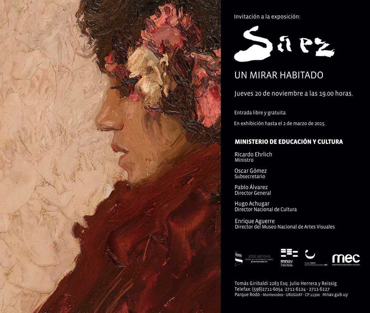 Invitación - Museo Nacional de Artes Visuales